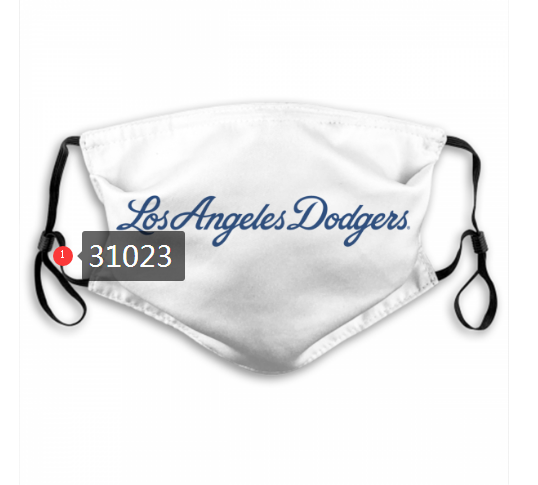 2020 Los Angeles Dodgers Dust mask with filter 57->mlb dust mask->Sports Accessory